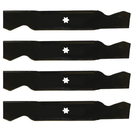 Aic Replacement Parts 4 Blades Fits Cub Cadet MTD 38 Deck 742-0610 942-0610 742-0610A 942-0610A LAB50-0134_x4-IRT